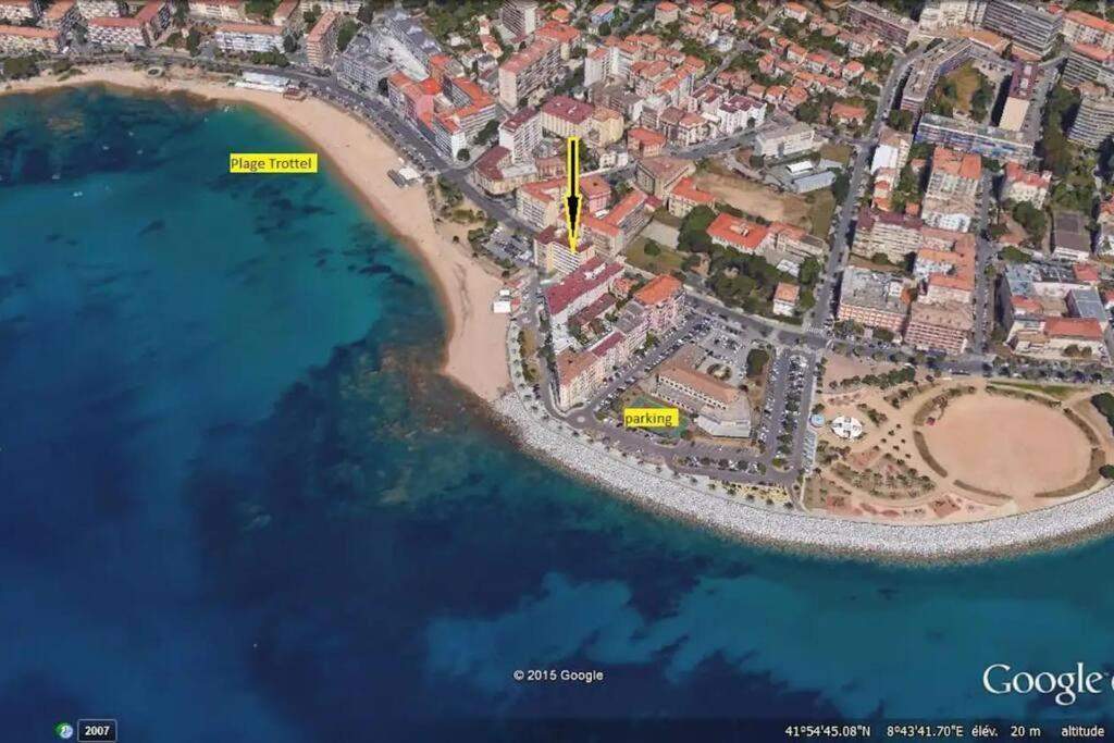Appartamento Magnifique F3 Les Pieds Dans L'Eau. Ajaccio  Esterno foto